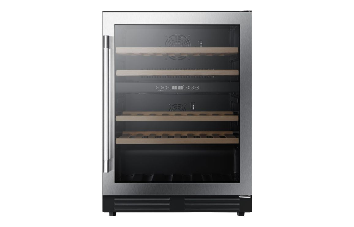 Prima PRWC406 B/I 60cm Wine Cooler - Stainless Steel Prima PRWC406 B/I 60cm Wine Cooler - Stainless Steel