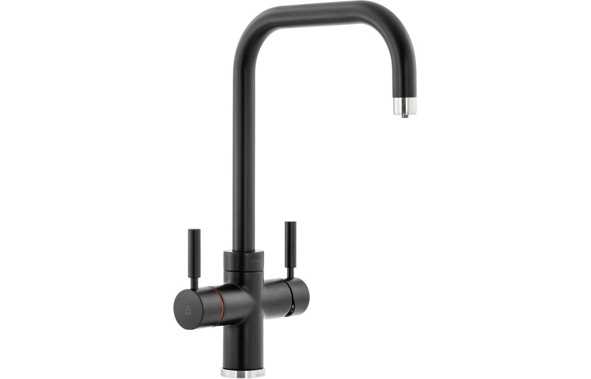 Abode Prostyle 3 IN 1 Quad Spout Monobloc Tap - Matt Black Abode Prostyle 3 IN 1 Quad Spout Monobloc Tap - Matt Black