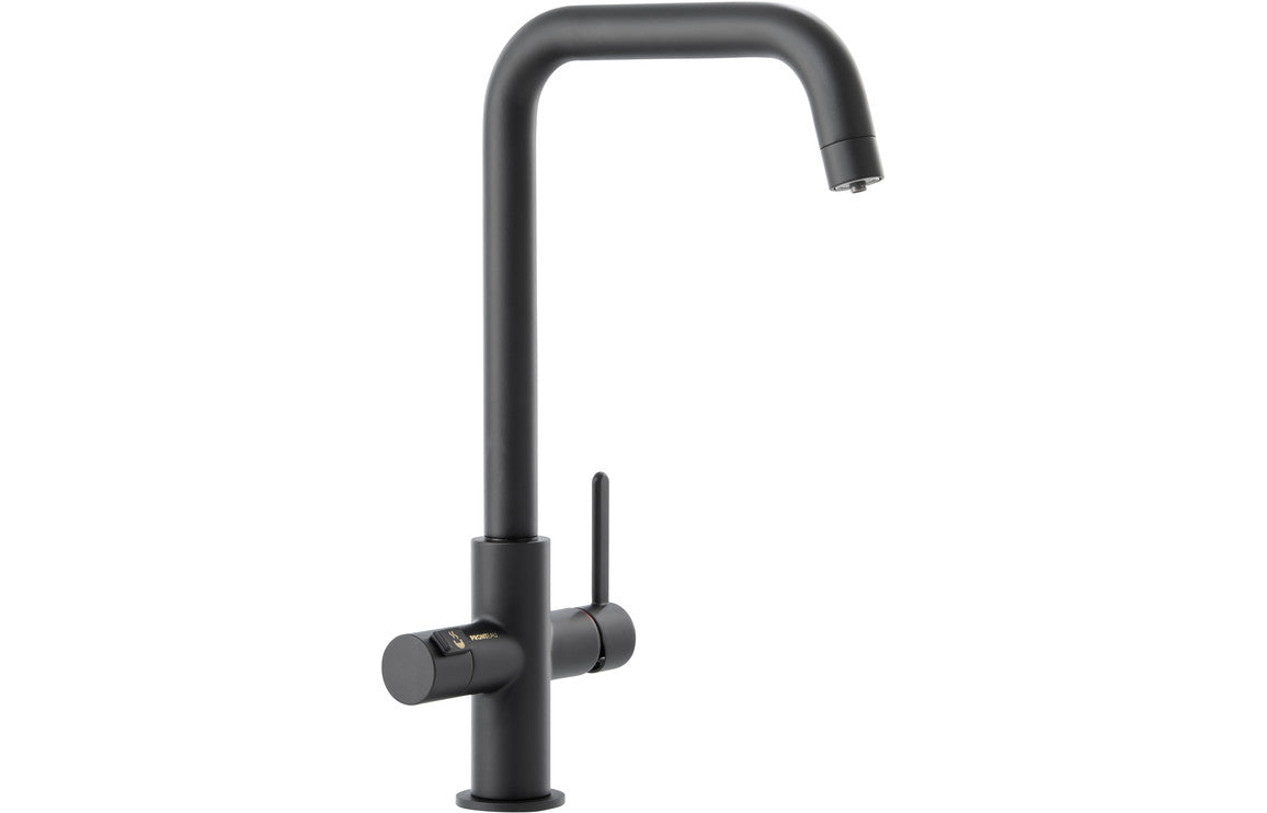 Abode Prothia 3 IN 1 Quad Spout Slimline Monobloc Tap - Matt Black Abode Prothia 3 IN 1 Quad Spout Slimline Monobloc Tap - Matt Black