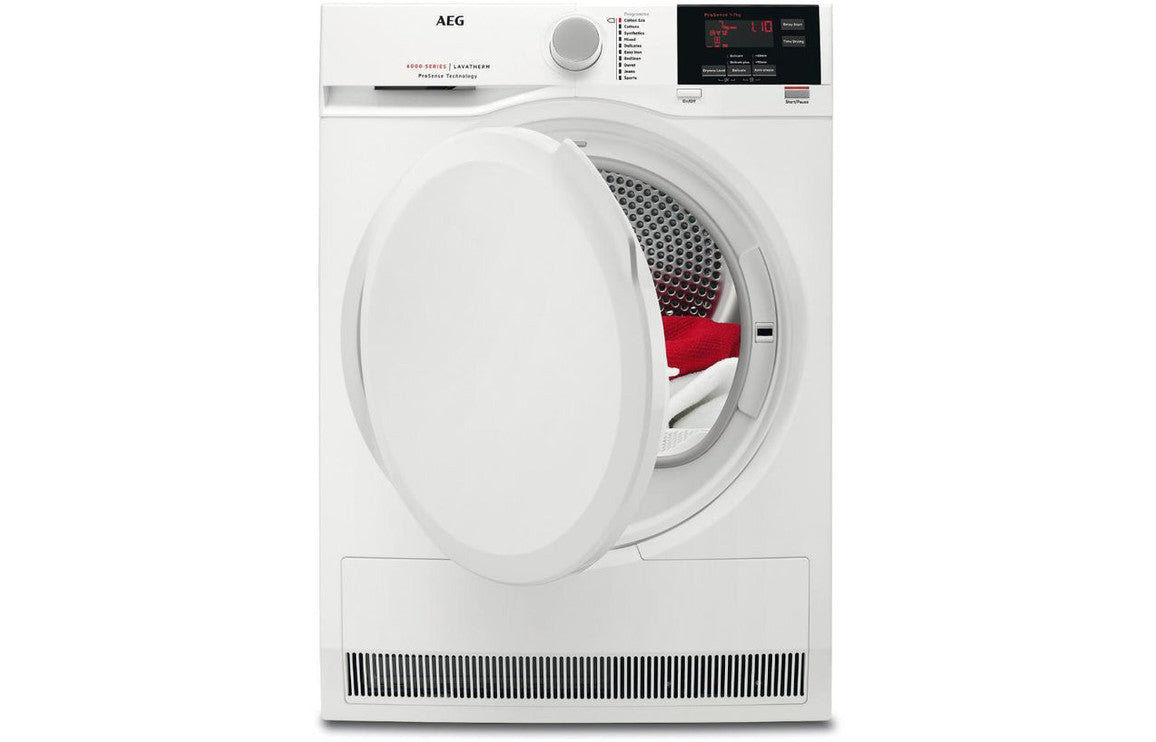 AEG T6DBG720N F/S 7kg Tumble Dryer - White AEG T6DBG720N F/S 7kg Tumble Dryer - White
