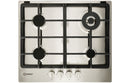 Indesit THP 641 W/IX/I 60cm Gas Hob - Stainless Steel