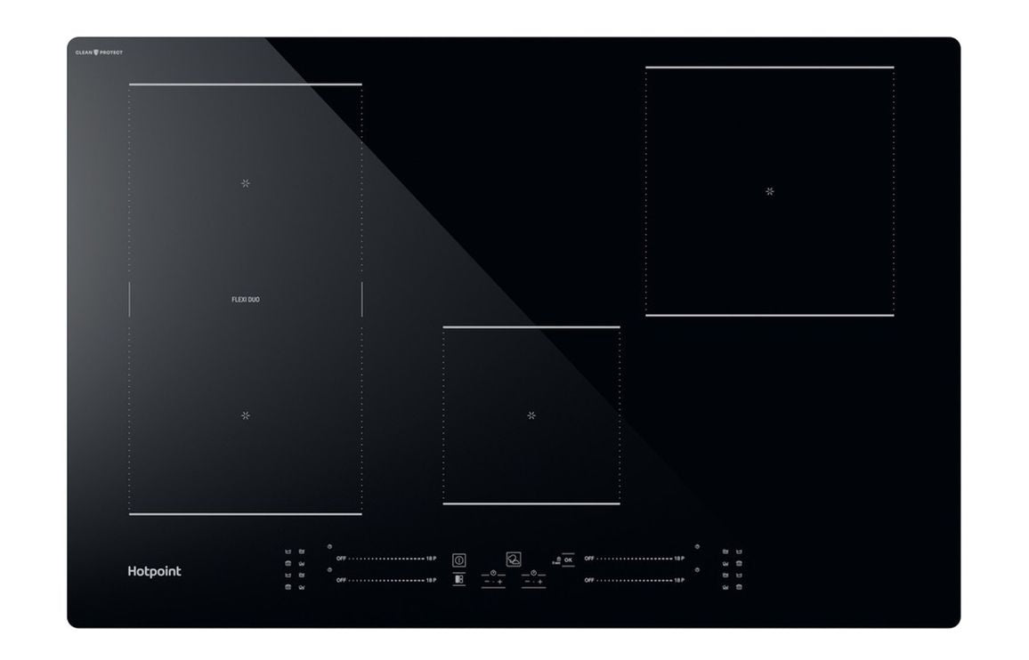 Shop Now Hotpoint TS 6477C CPNE 77cm Induction Hob - Black In UK Hotpoint TS 6477C CPNE 77cm Induction Hob - Black UK