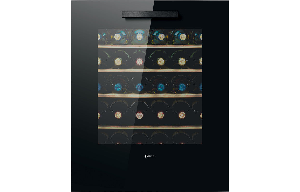 Elica Veritas BI36 B/I 60cm Wine Cabinet - Black Gloss Elica Veritas BI36 B/I 60cm Wine Cabinet - Black Gloss