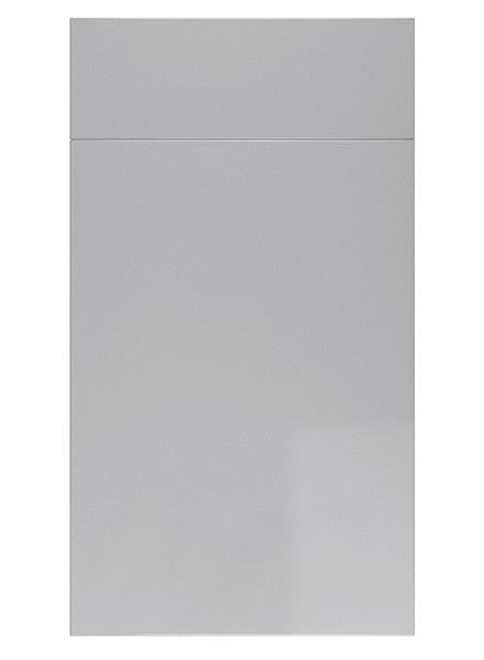 Vogue Lacquered Gloss Dove Grey Door Vogue - Oven Filler 110 x 597mm