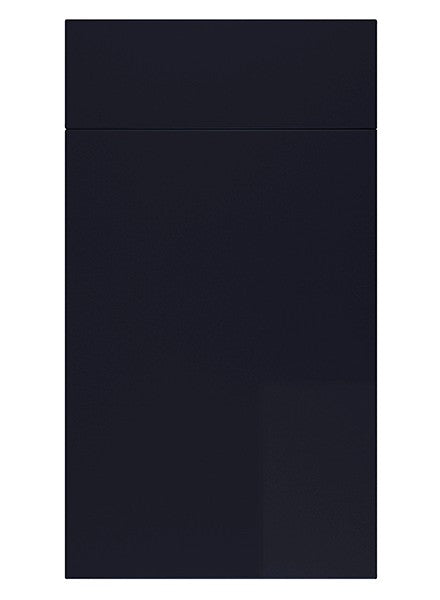 Vogue Lacquered Gloss Indigo Door Vogue - Oven Filler 110 x 597mm