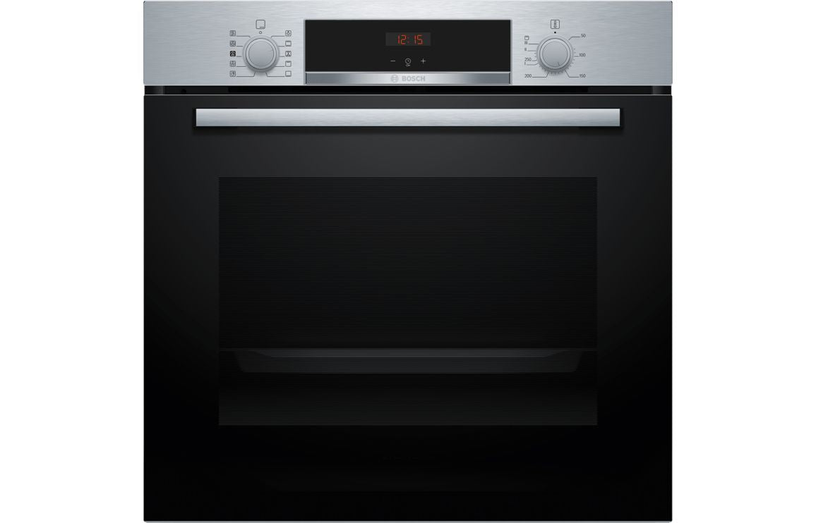 Bosch Series 4 HQA534BS3B Single Electric Oven with Added Steam - Stainless Steel Bosch Series 4 HQA534BS3B Single Electric Oven with Added Steam - Stainless Steel