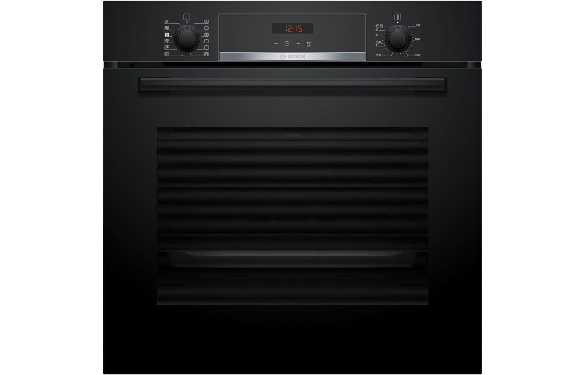 Bosch Series 4 HQA574BB3B Single Pyrolytic Oven with Added Steam - Black Bosch Series 4 HQA574BB3B Single Pyrolytic Oven with Added Steam - Black