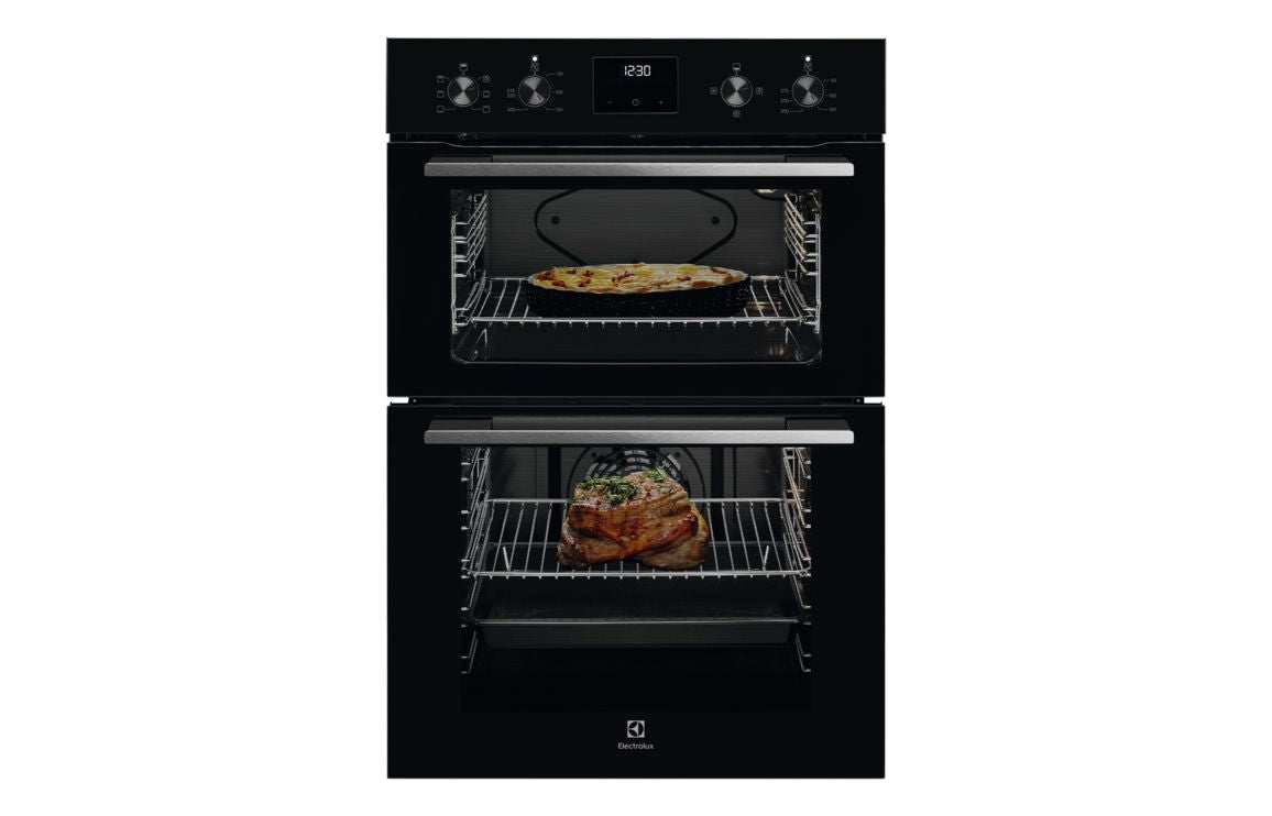 Electrolux KDFGE40TK Double Electric Oven - Black Electrolux KDFGE40TK Double Electric Oven - Black