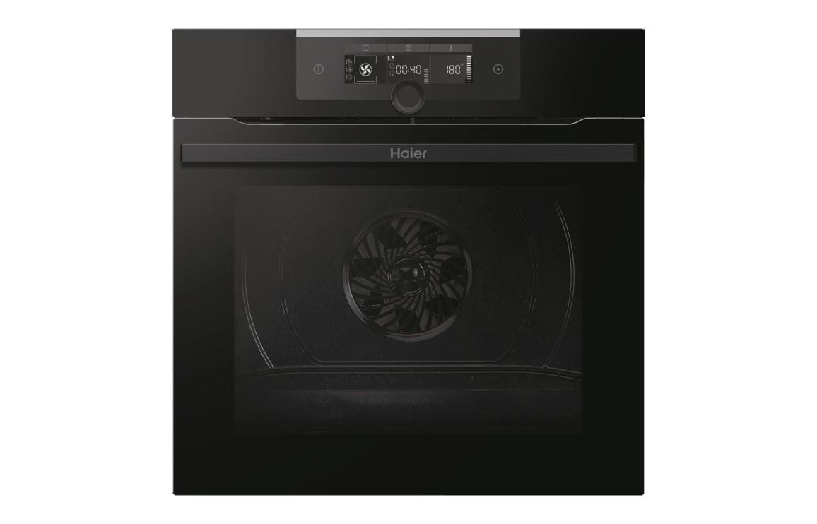 Haier I-Turn Series 2 HWO60SM2F3BH Single Electric Oven - Black Haier I-Turn Series 2 HWO60SM2F3BH Single Electric Oven - Black