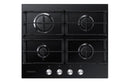 Samsung NA64D3000AK/U1 60cm Gas on Glass Hob - Black Glass - The Kitchen Box