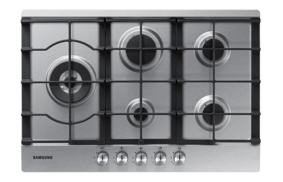 Shop Now Samsung NA75D3030AS/EU 75cm Gas Hob - Stainless Steel In UK Samsung NA75D3030AS/EU 75cm Gas Hob - Stainless Steel UK