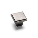 Westminster Square Knob Pewter