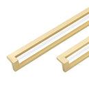 Deco Pull Handle Satin Brass