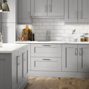 Flat Curve Bow Handle Chrome