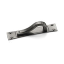 Titan Latch Handle & Back Plate Pewter