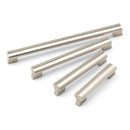 Dovetail Bar Handle Brushed Nickel