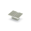 Motif Rectangular Knob Chrome