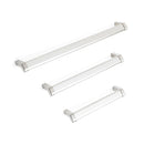 Drop Bar Handle 384mm Brushed Nickel