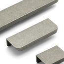 Kensington Rear Fixed Base Handle Pewter