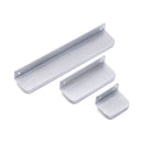 Chelsea Rear Fixed Cupboard Handle Satin Chrome