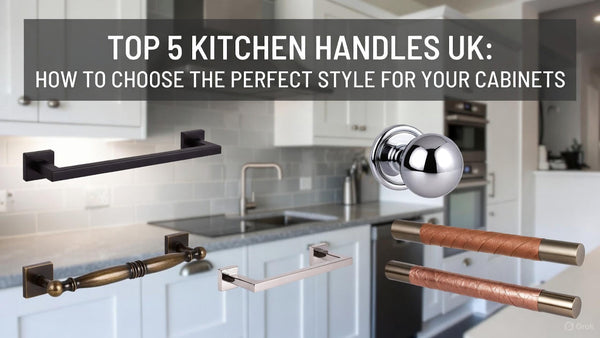 Top 5 Kitchen Handles UK: How to Choose the Perfect Style for Your Cabinets