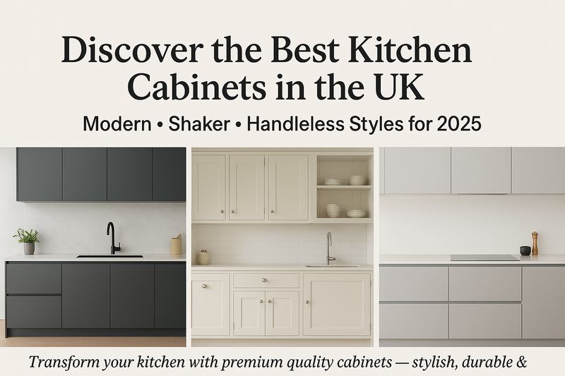 The Ultimate Guide to Choosing the Best Kitchen Cabinets in the UK