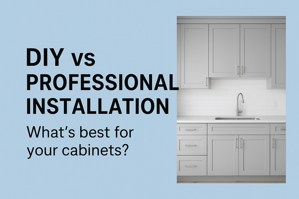 DIY vs Professional Installation: What’s Best for Your Kitchen Cabinets?