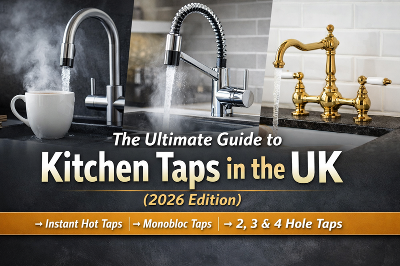 Best Kitchen Taps UK 2026 | Instant Hot, Monobloc & Traditional Taps