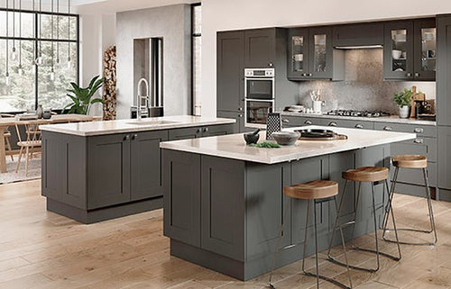 Buy Buckingham Graphite Shaker Door UK – The Kitchen Box