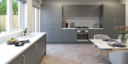 Buy Fenton Carbon Grey Door UK – The Kitchen Box