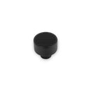Linden Round Post Knob Matt Black
