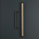 Camden D Handle Antique Brass