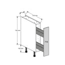 150 Pull-Out Base Cabinet
