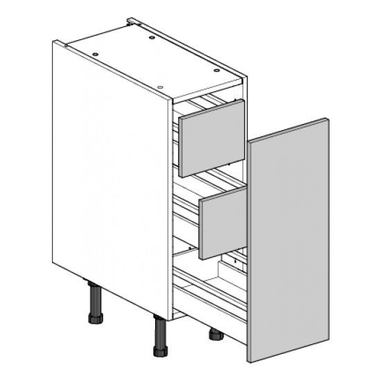 300 Highline Base Cabinet with 3-Inner Drawers