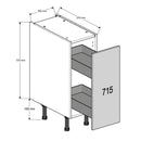 300 Highline Base Cabinet with Pull Out Storage