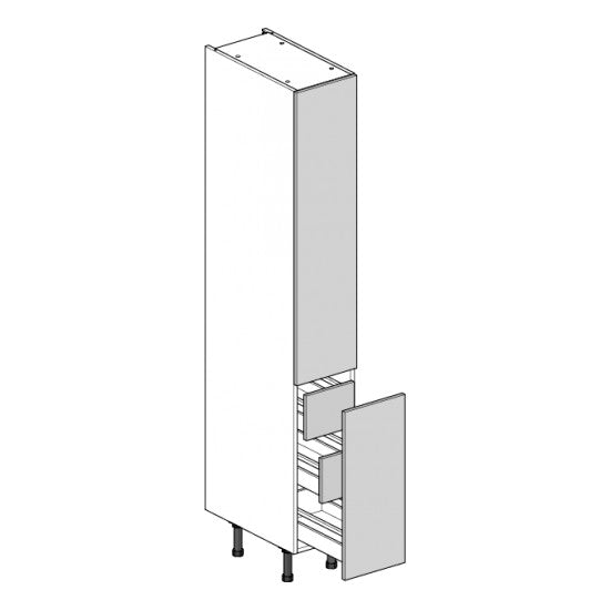 300 Standard Larder Cabinet with 3 Inner Drawers