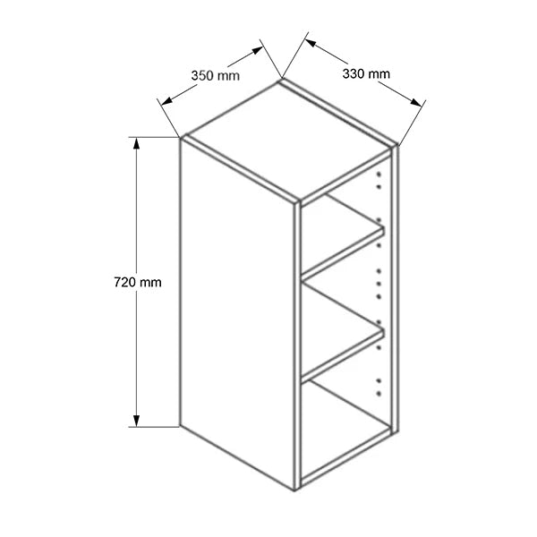 350mm Wall Cabinet