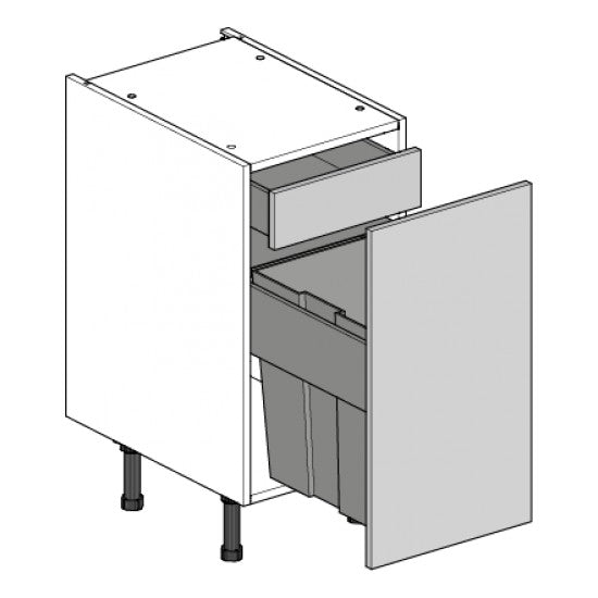 400 Highline Base Cabinet with Premium Bin & Inner Drawer