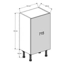 450 Slim Base Cabinet