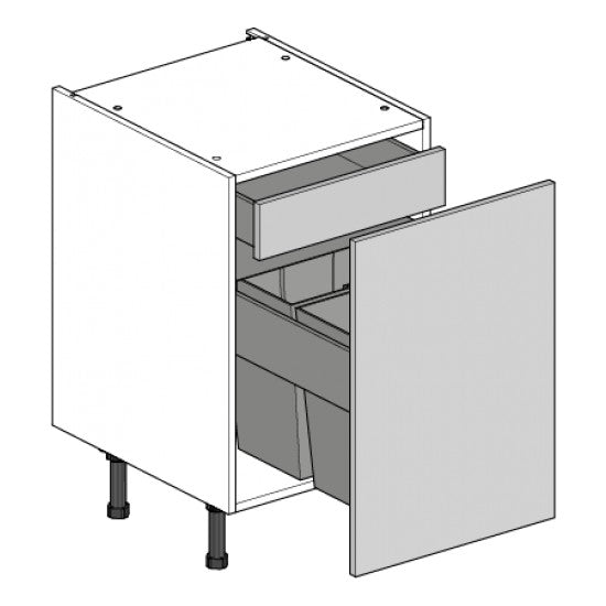 500 Highline Base Cabinet with Premium Bin & Inner Drawer