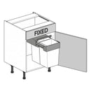 600 Drawerline Hob/Sink Base Cabinet with Dummy Drawer and Undersink Bin