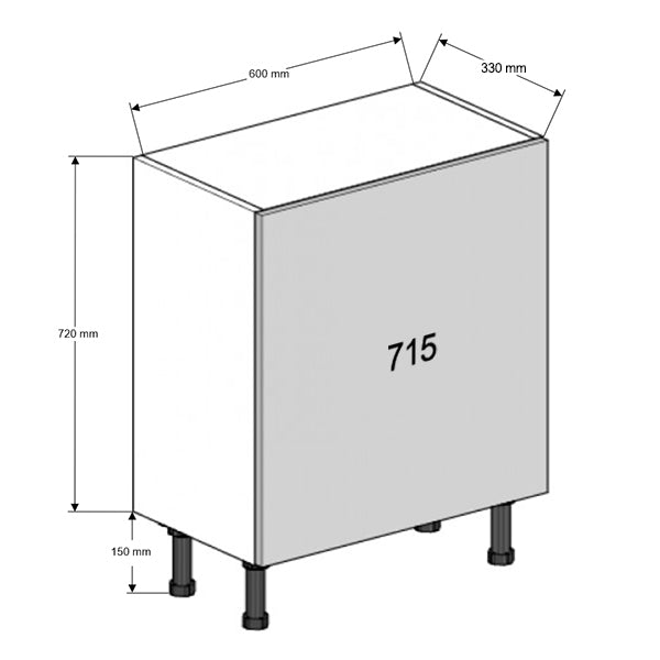 600 Slim Base Cabinet
