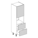 600 Standard Height Single 450h Microwave/Compact Housing Cabinet with 2-Pan Drawers