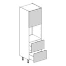 600 Standard Height Single Oven Housing Cabinet with 2-Pan Drawers