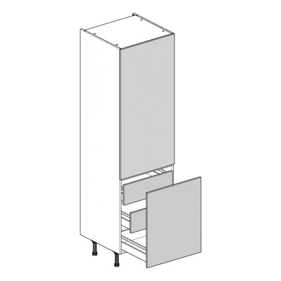600 Standard Larder Cabinet with 3 Inner Drawers