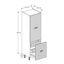600 Standard Larder Cabinet with 3 Inner Drawers