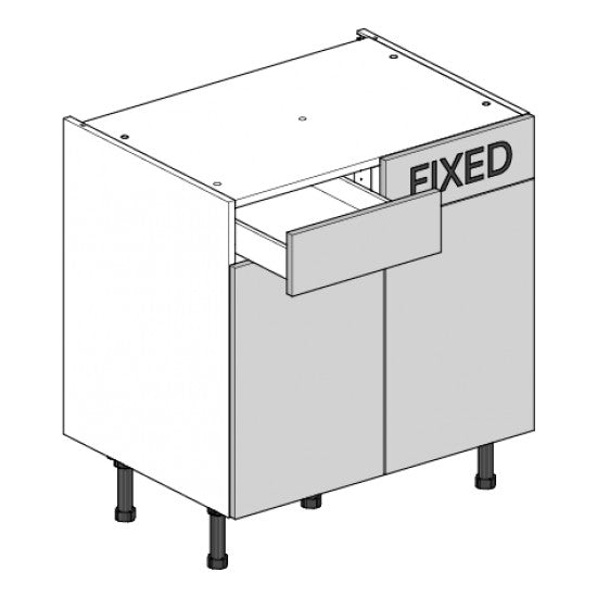 800 1-Drawer Double Base Cabinet (Left)