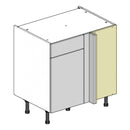 800 Drawerline Corner Base Cabinet with 400 Door & Drawer (Right)