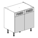 800 Dummy Drawerline Double Base Cabinet
