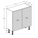 800 Slim Base Cabinet